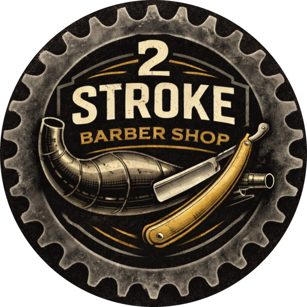 Logotipo de 2 Stroke Barbershop